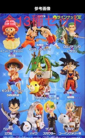 [연말 할인] 점프 40주년 드래곤볼 x 원피스 콜라보 꿈의 퓨전