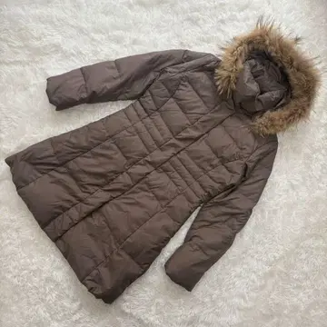 클리어 임프레션 [ M 상당 ] 다운 코트 후드 퍼 포함