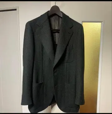 CARUSO 헤링본 트위드 자켓 BEAMSF