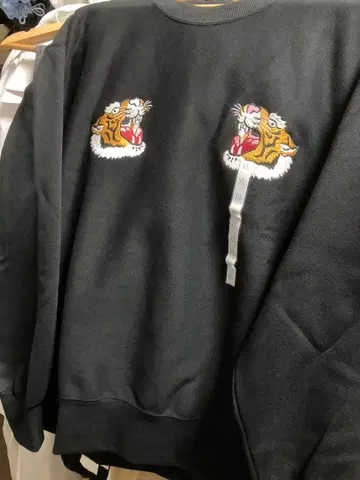 헤비 웨이트 맨투맨 풀오버 가로 지히로미