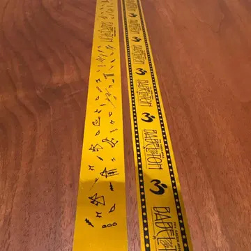 Mrs. GREENAPPLE 은색 테이프 (금색) 바벨 2종