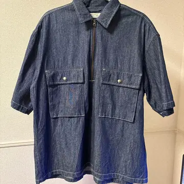 NIKO AND - 데님 집업 셔츠