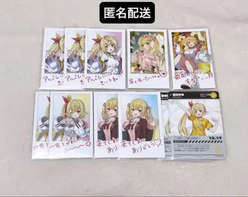 호시카와 사라 1st LIVE 랜덤 폴라로이드 니지페스 카드 특전 세트