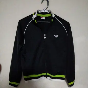 Roxy 집업 자켓 S 블랙/그린