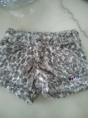 Russeluno M 퍼 레오파드 무늬 팬츠