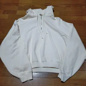 AURALEE 아이보리 후드티 사이즈 1