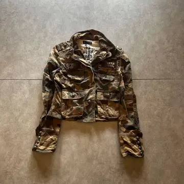 archive grunge jacket y2k camouflage