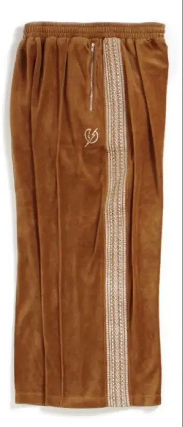 RAIZO VELOUR TRACK PANTS ( CAMEL )