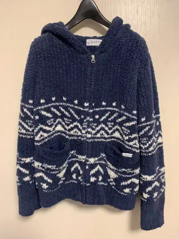 BAYFLOW 후드 부착 자켓 네이비