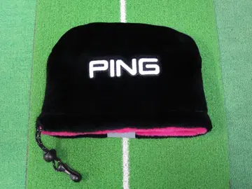 PING 아이언용 골프헤드커버 블랙/마룬 리버서블