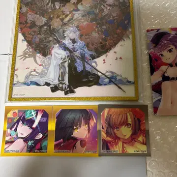FGO전 색지 책자 스티커 세트