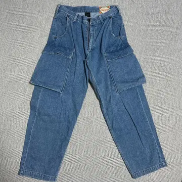 ISNESS MUSIC 릴랙스핏 데님 팬츠