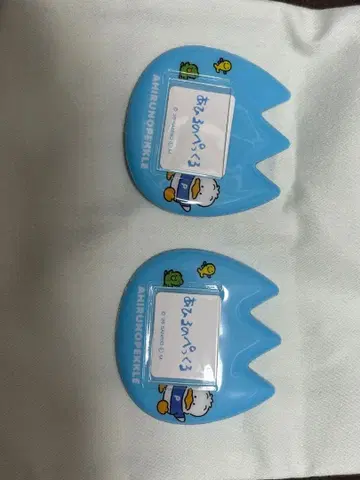 이름표 배지 오리 페클