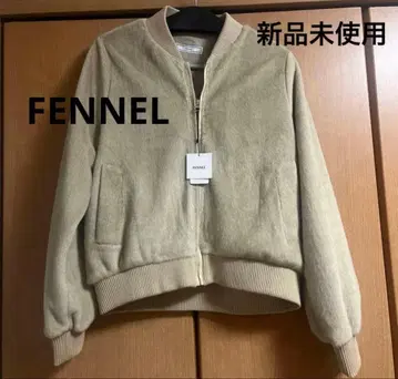 FENNEL 고급 베이지 블루종 스콧 클럽 미사용 새상품 29000엔