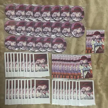 니지산지 이치햐쿠만텐바라 사로메 히로시마 SitR 왈츠 캔뱃지 폴라로이드