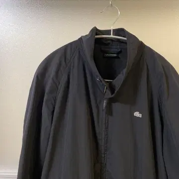 LACOSTE 블랙 점퍼