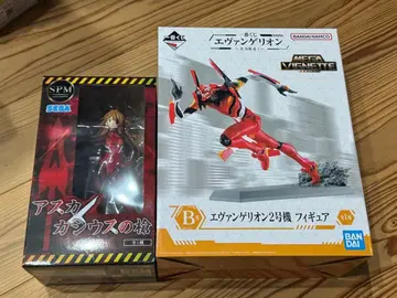 에반게리온 2호기 아스카 피규어 세트 미개봉 상자 약간의 흠집