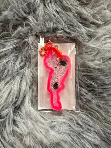 [ 새상품 ] 비와코 키링 물고기 핑크 호코 미즈도리 스테이션