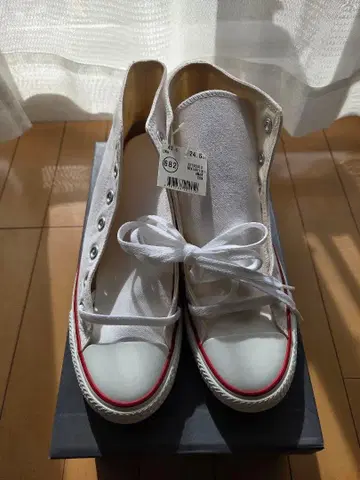 CONVERSE 올스타 화이트 24.5cm