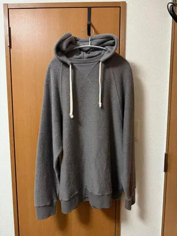 CTHY no. 콜라보 후드티 그레이 사이즈 2 낚시 편직 인사이드 아웃