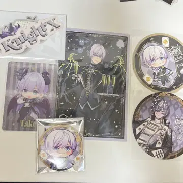 기사X knightX 타케야키 쇼 캔뱃지 코스터