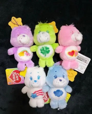 케어베어 마스코트 with 스타버디 5종 세트