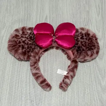 디즈니 레오파드 무늬 머리띠