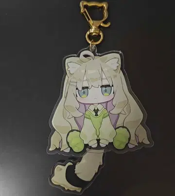 VRCHAT 키페르 꼬리 흔들리는 키링