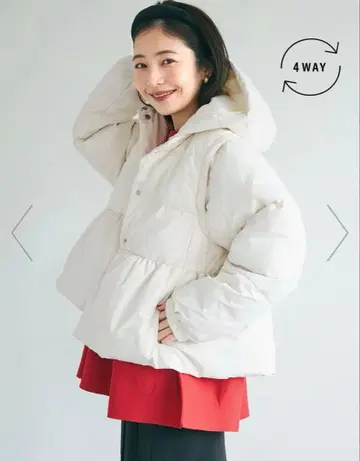 coca 개더 충전솜 아우터 4way
