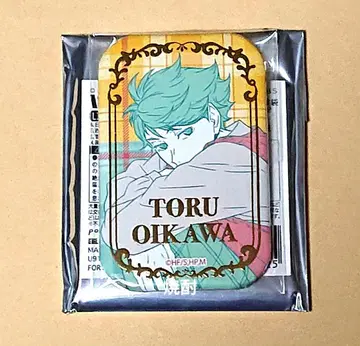 하이큐 세븐넷 스퀘어 캔뱃지 오프샷 x 컬러 오이카와 토오루