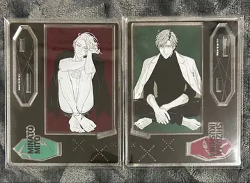 테라피 게임 히노하라 메구루 원화전 아크릴 스탠드 세트