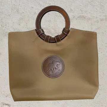 HUNTING WORLD 브라운 토트백