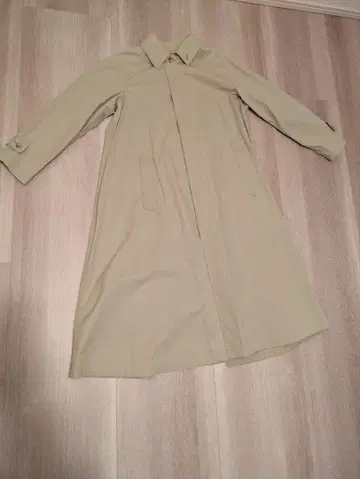 LEGLAZIK 코튼 트윌 플레어 발마칸 코트