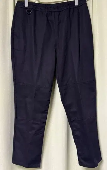 블랙 팬츠 허리밴딩 D링 포함