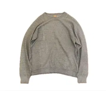 80s USA 프룻 오브 더 룸 무지 맨투맨 XL grunge