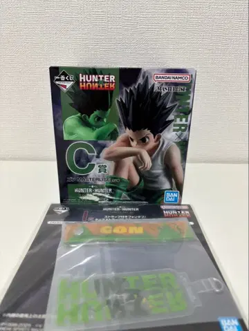 HUNTER x HUNTER 제일복권 C상 곤 피규어 + I상 세트