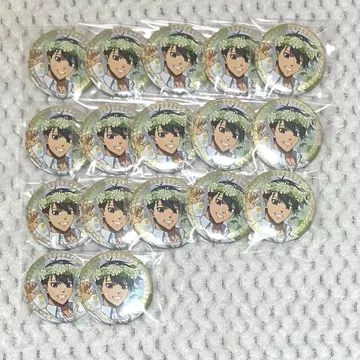 블루 록 이사기 요이치 flower crown 금박 캔뱃지