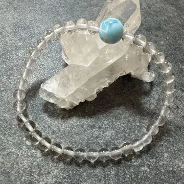 라리마 수정 블레스 팔찌 힐링 파워스톤 고품질