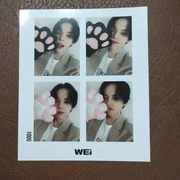 WEi 대현 필름 사진 4컷 트레이딩 카드