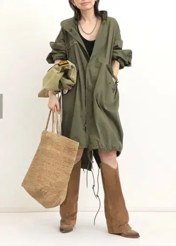 L'Appartement HTC 밀리터리 코트