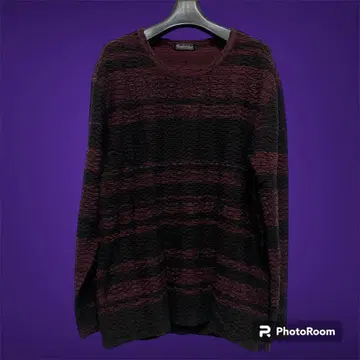 TORNADO MART 토네이도 마트 자카드 보더 파일 원단