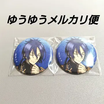 가정교사 히트맨 REBORN! 꿈꾸는 옥좌 캔뱃지 로쿠도 무쿠로 2개