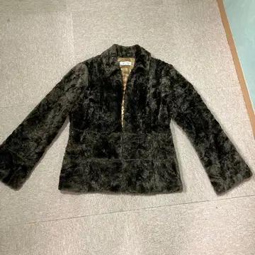 SETTE 블랙 퍼 자켓