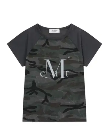 MUCENT 카모 패턴 T셔츠 M 사이즈
