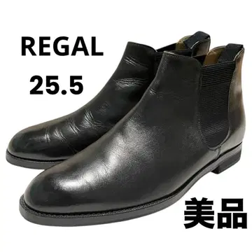 [ 새상품급 ] REGAL 리걸 사이드 고어 부츠 723 가죽 블랙