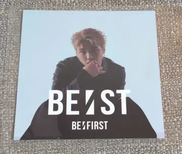 BE:FIRST 슈토 앨범 BE:ST 아코디언 포토 카드