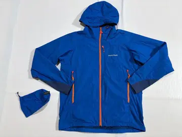 L mont-bell 몽벨 라이트쉘 파카 윈드브레이커 파랑