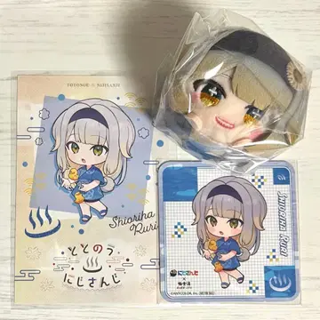 토토노우 니지산지 극락탕 혜택 엽서 모치코로링 코스터 시오바 루리