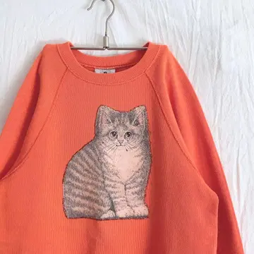 [ 90s vintage 구제 의류 ] Lee 바디 고양이 맨투맨