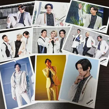 [ 새상품급 ] SnowMan 메구로 렌 공식 사진 묶음 판매 3